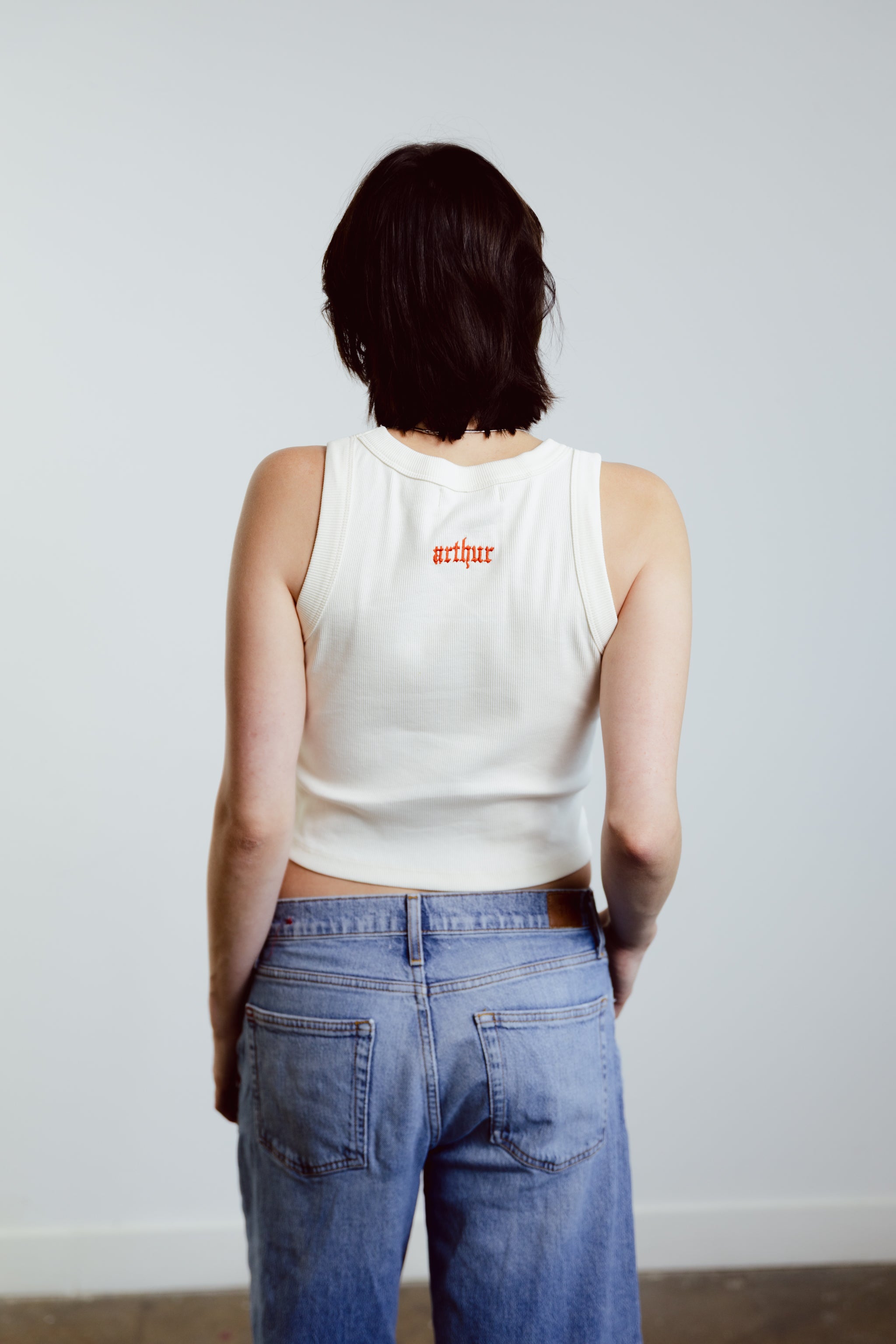 Flow of time women’s ribbed tank top